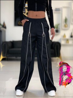 شلوار بگ جلو زیپ